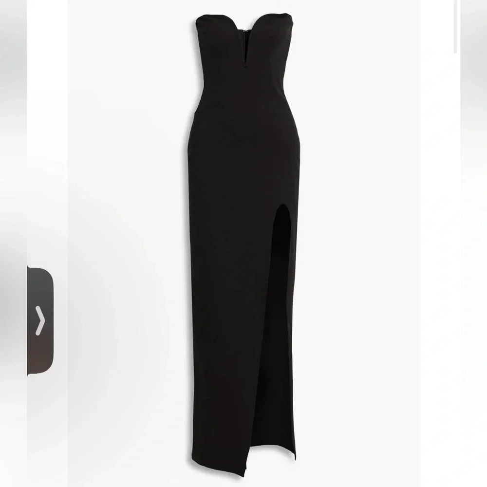 NICHOLAS
Tena strapless cady gown - Picture 2 of 6